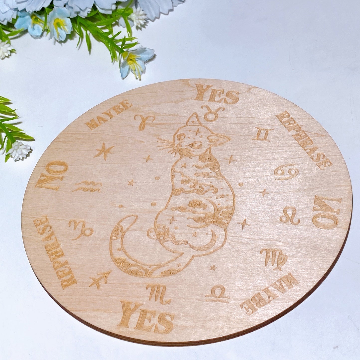 Wooden Pendulum  Divination Plate Crystal Healing Bulk Wholesale