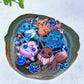 2.8"-3.8" Agate Slab with Pokemon Printing Crystal Healing Bulk Wholesale