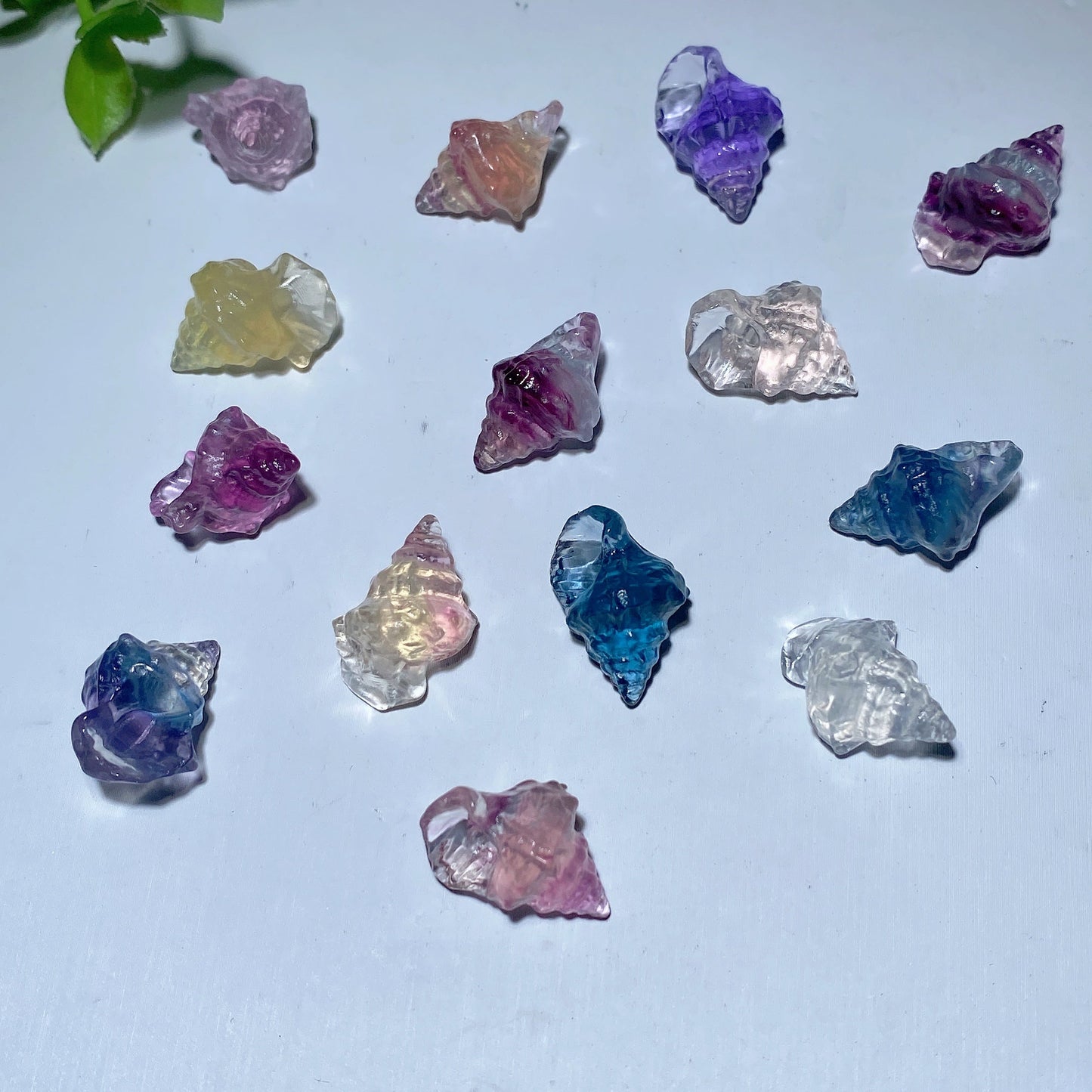 Mixed Fluorite Mini Carvings Bulk Wholesale