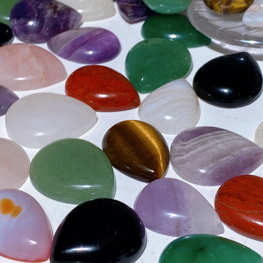 24mm Mixed Crystal Drop 1.0KG Crystal Healing Bulk Wholesale