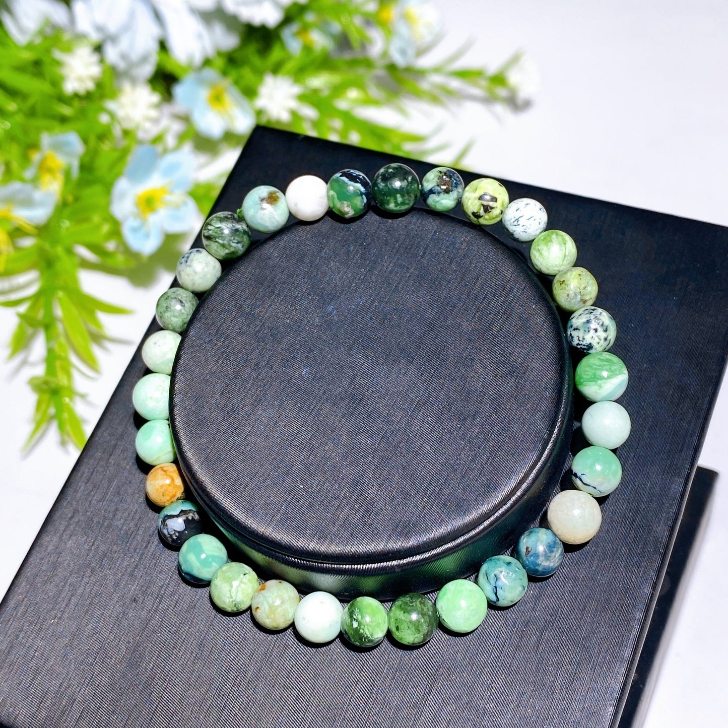 6mm Variscite Bracelet Crystal Healing Bulk Wholesale