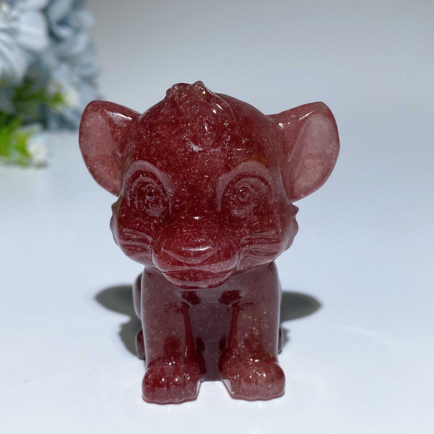 2.4" Crystal Simba Carving Crystal Healing Bulk Wholesale