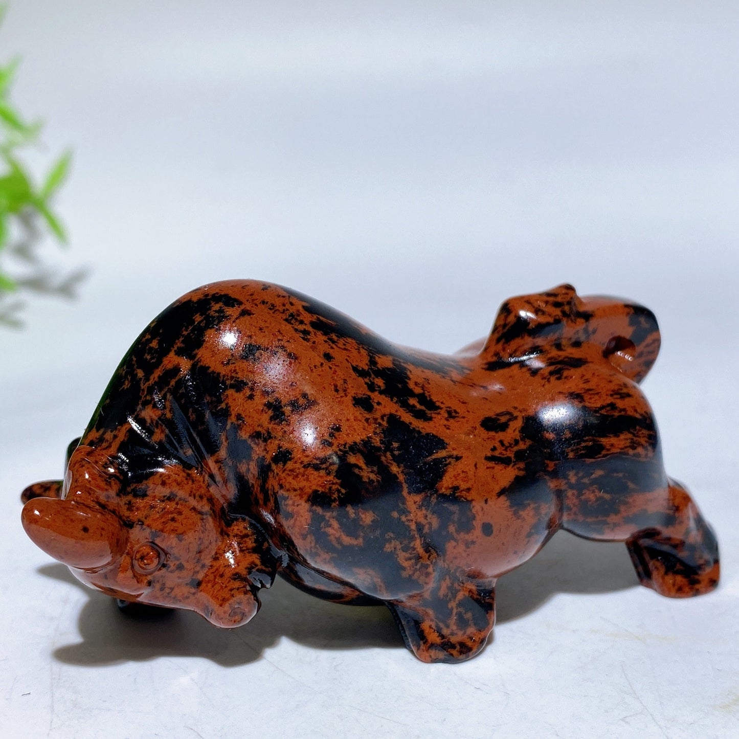 3.1" Crystal Bull Carving Crystal Healing Bulk Wholesale