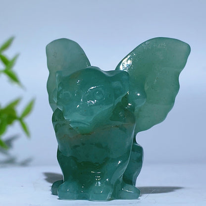 1.7" Crystal Gargoyle Carving Crystal Healing Bulk Wholesale