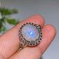 Cooper Plated Silver Ring Crystal Healing Bulk Wholesale