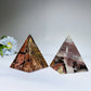 2.6" Picture Jasper Pyramid Carving Crystal Healing Bulk Wholesale