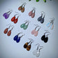 Mixed Crystal Faceted Earrings Bulk Wholesale