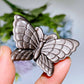 1.9" Silver Obsidian Butterfly Carving Crystal Healing Bulk Wholesale