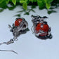 Mixed Crystal Dragon Earrings Bulk Wholesale