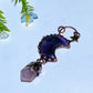 Crystal Moon Shape Pendant Crystal Healing Bulk Wholesale