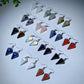 Mixed Crystal Arrow Head Earrings Bulk Wholesale