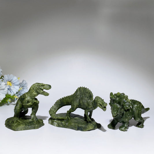 3.9"-5.7" Serpentine Dragon Carving Crystal Healing Bulk Wholesale