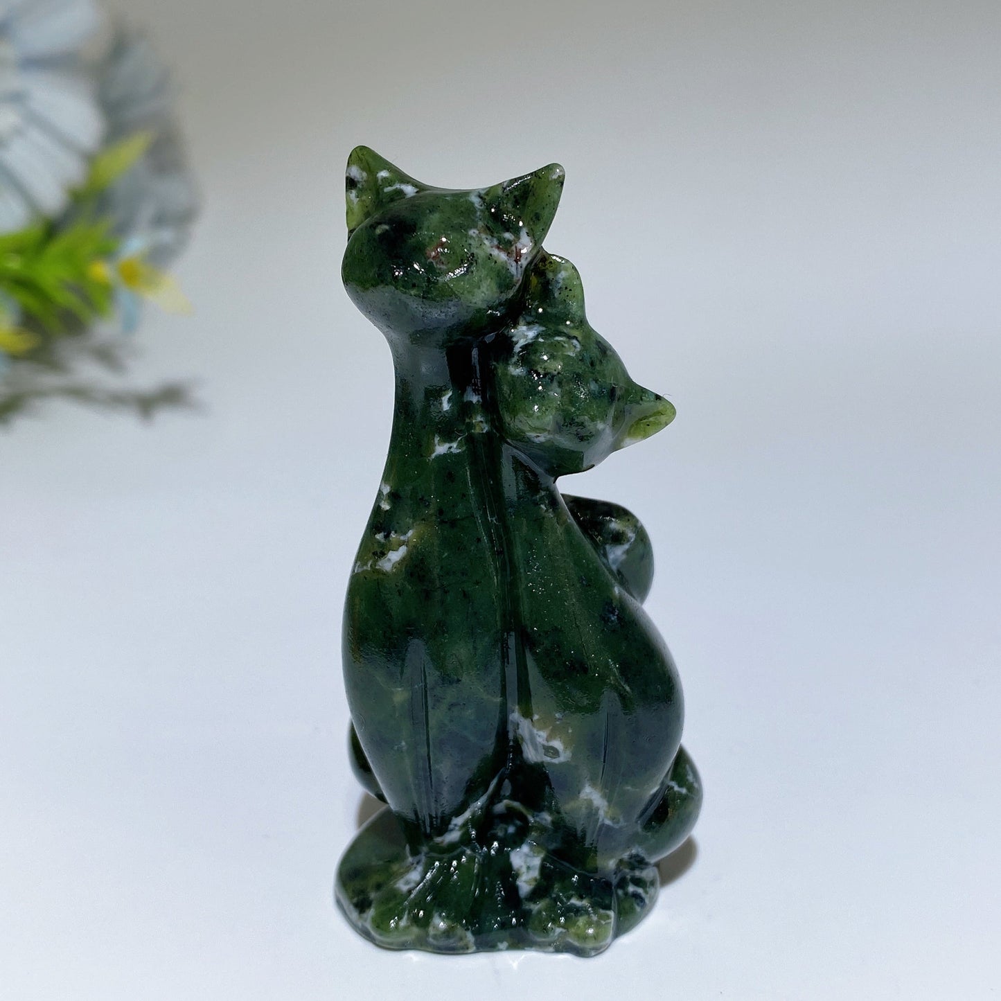 2.5" Crystal Cats Carving Crystal Healing Bulk Wholesale