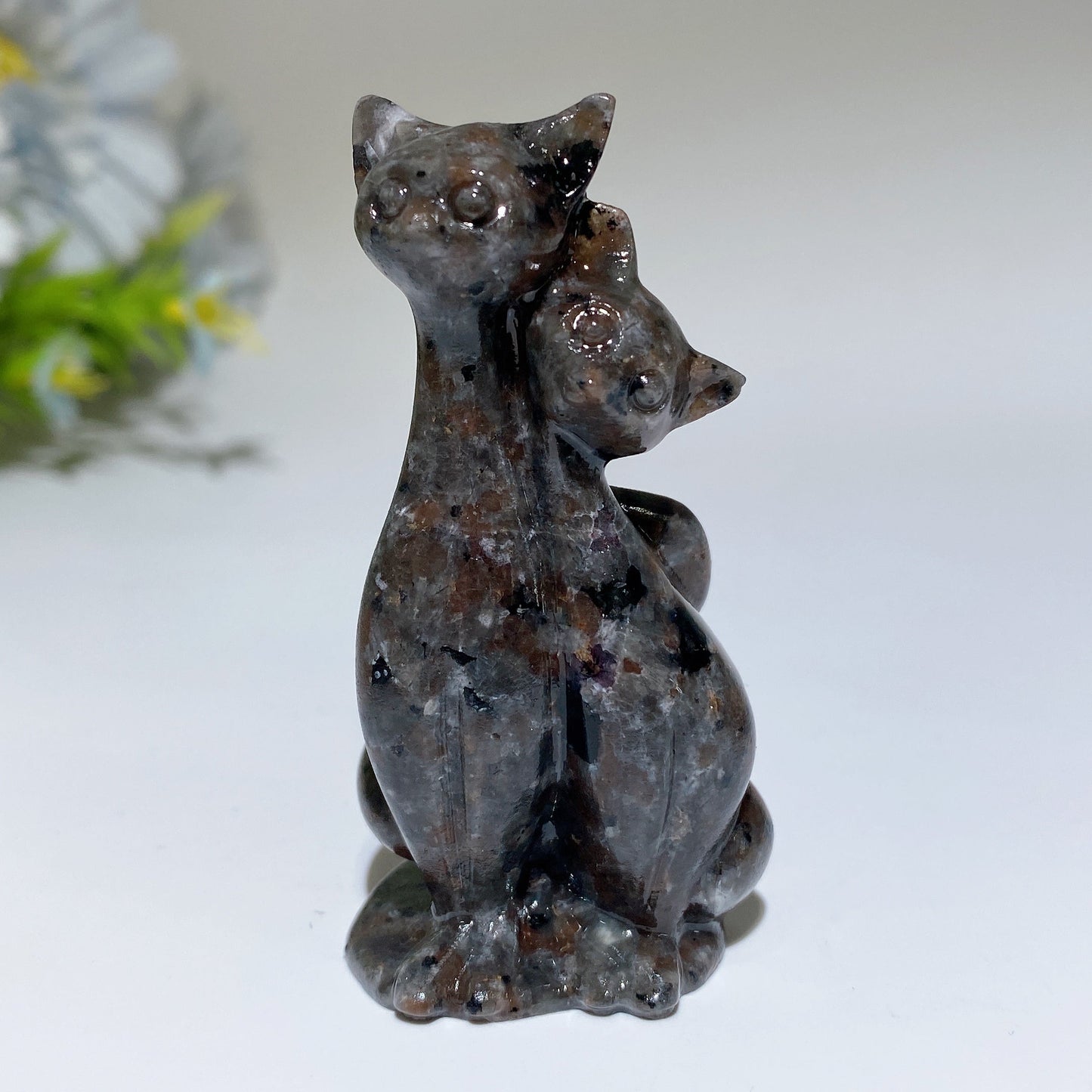 2.5" Crystal Cats Carving Crystal Healing Bulk Wholesale