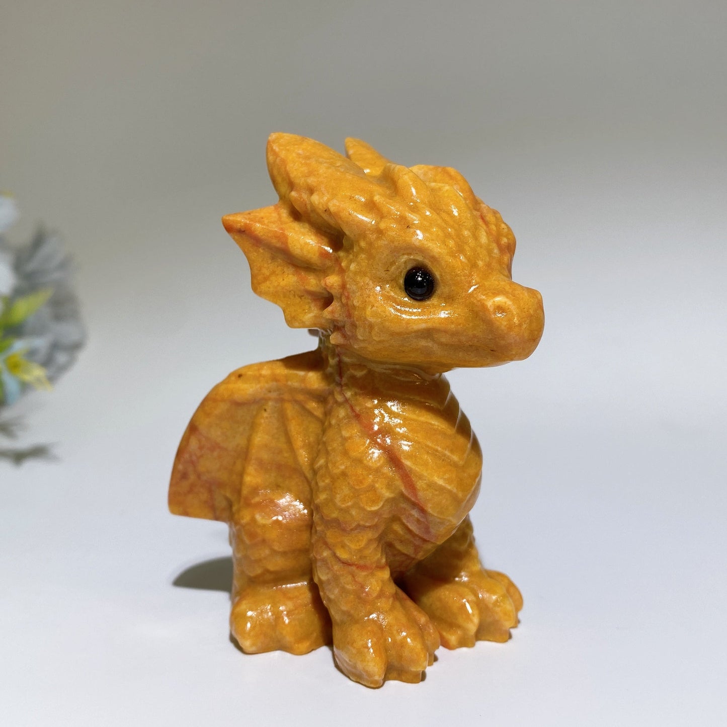 3.2" Crystal Dragon Carving Crystal Healing Bulk Wholesale