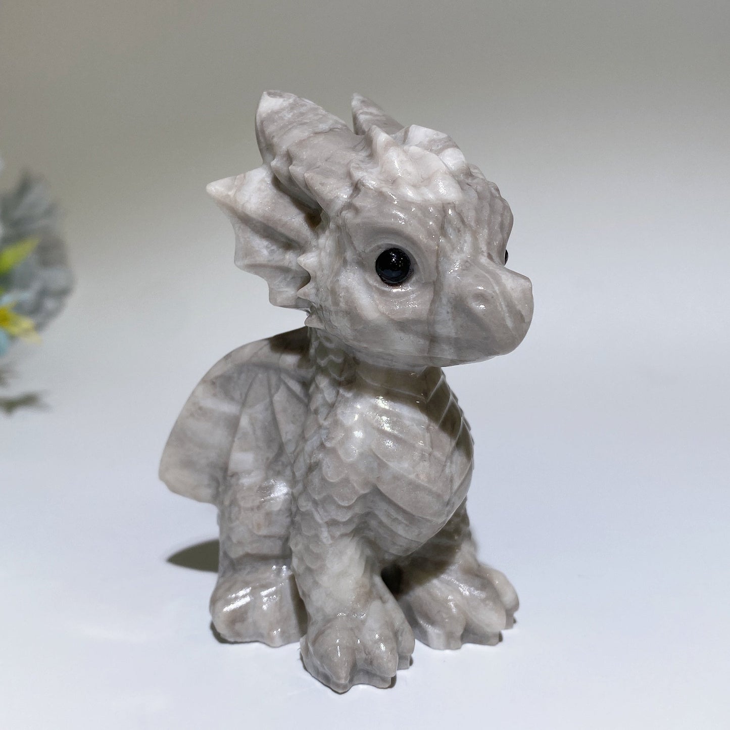 3.2" Crystal Dragon Carving Crystal Healing Bulk Wholesale