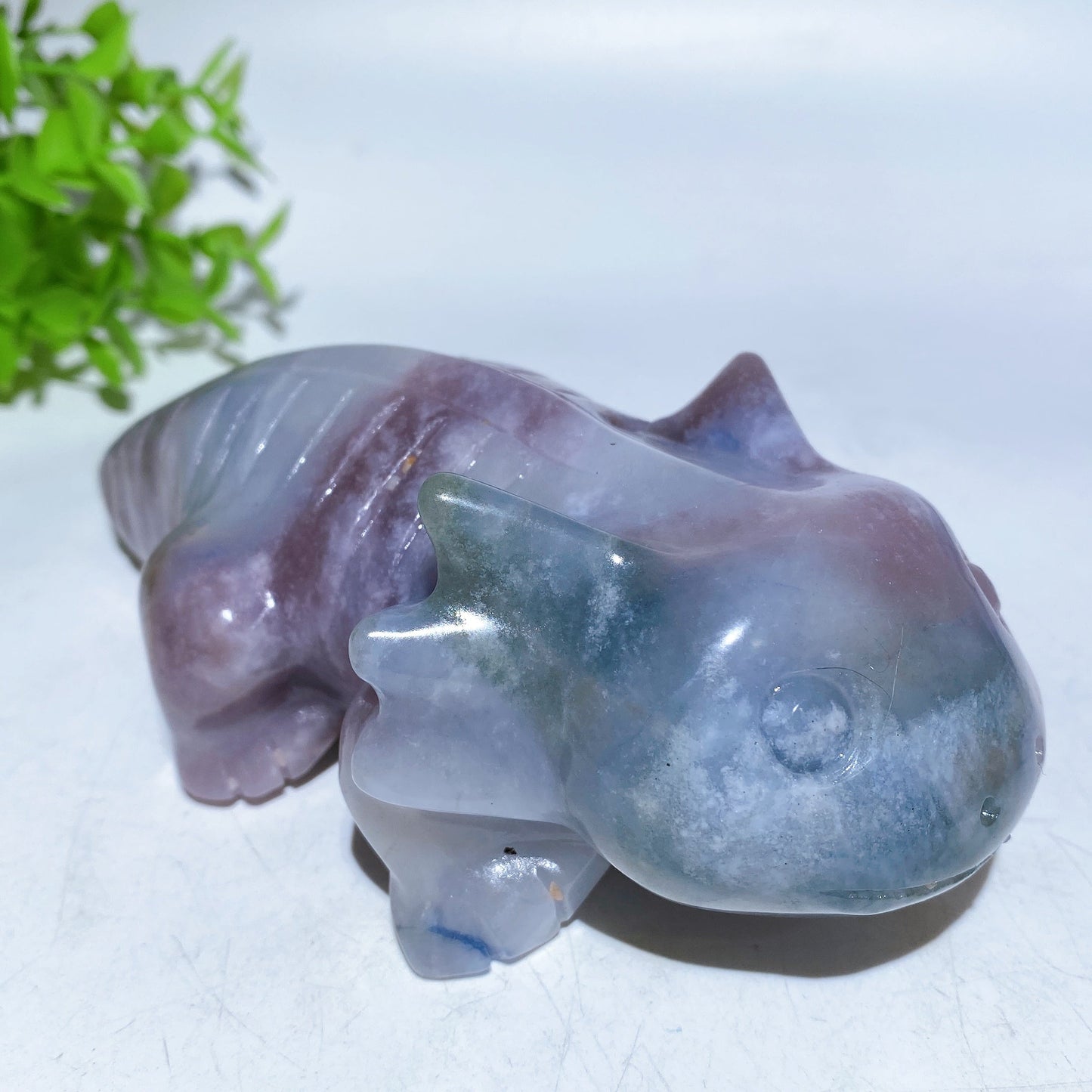 5.6" Crystal Salamander Carving Crystal Healing Bulk Wholesale