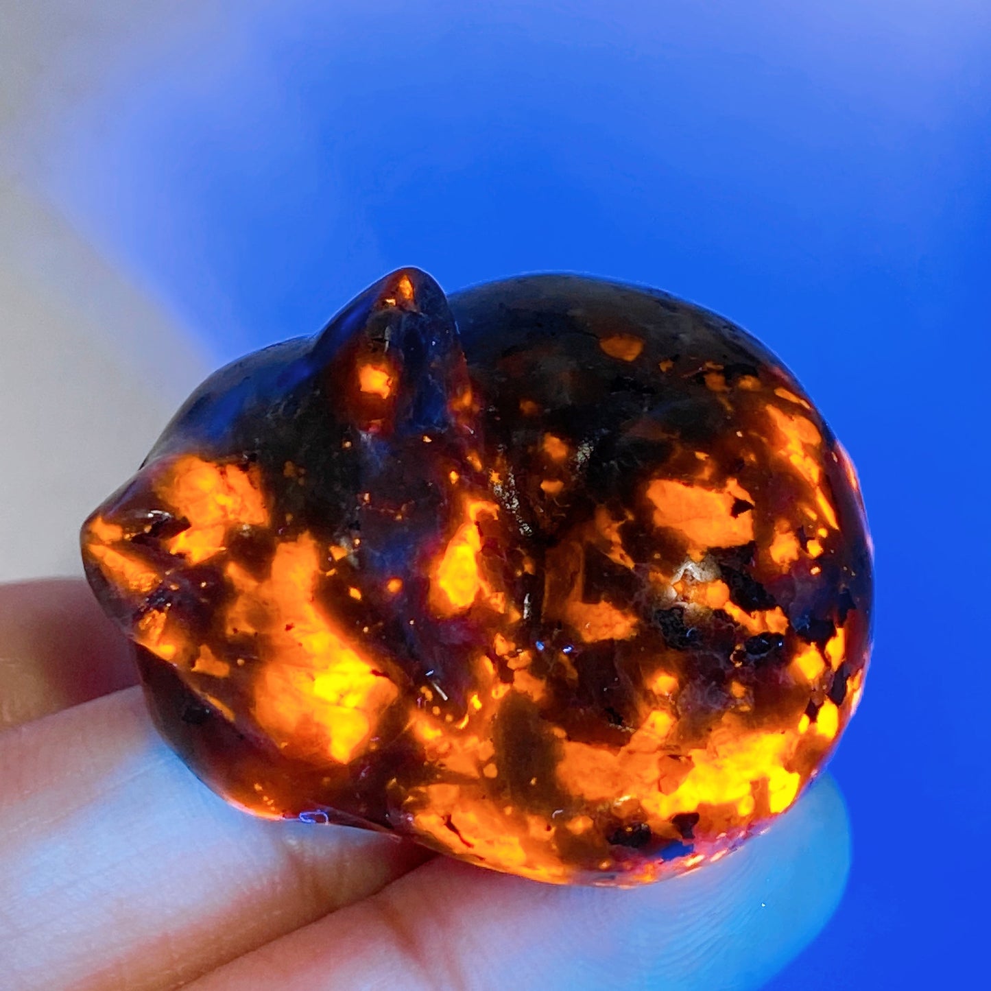 1.4" Crystal Cat Carving Crystal Healing Bulk Wholesale