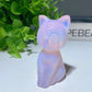 2.2" Mixed Crystal Cat Carvings Bulk Wholesale