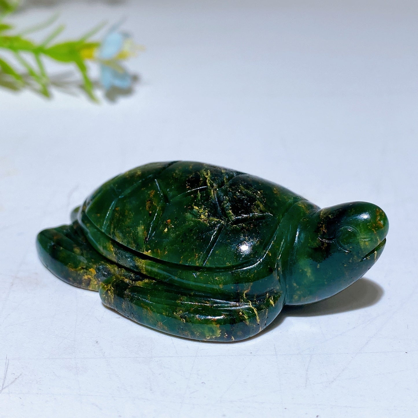 1.9"-3.7" Emerald Carving Crystal Healing Bulk Wholesale