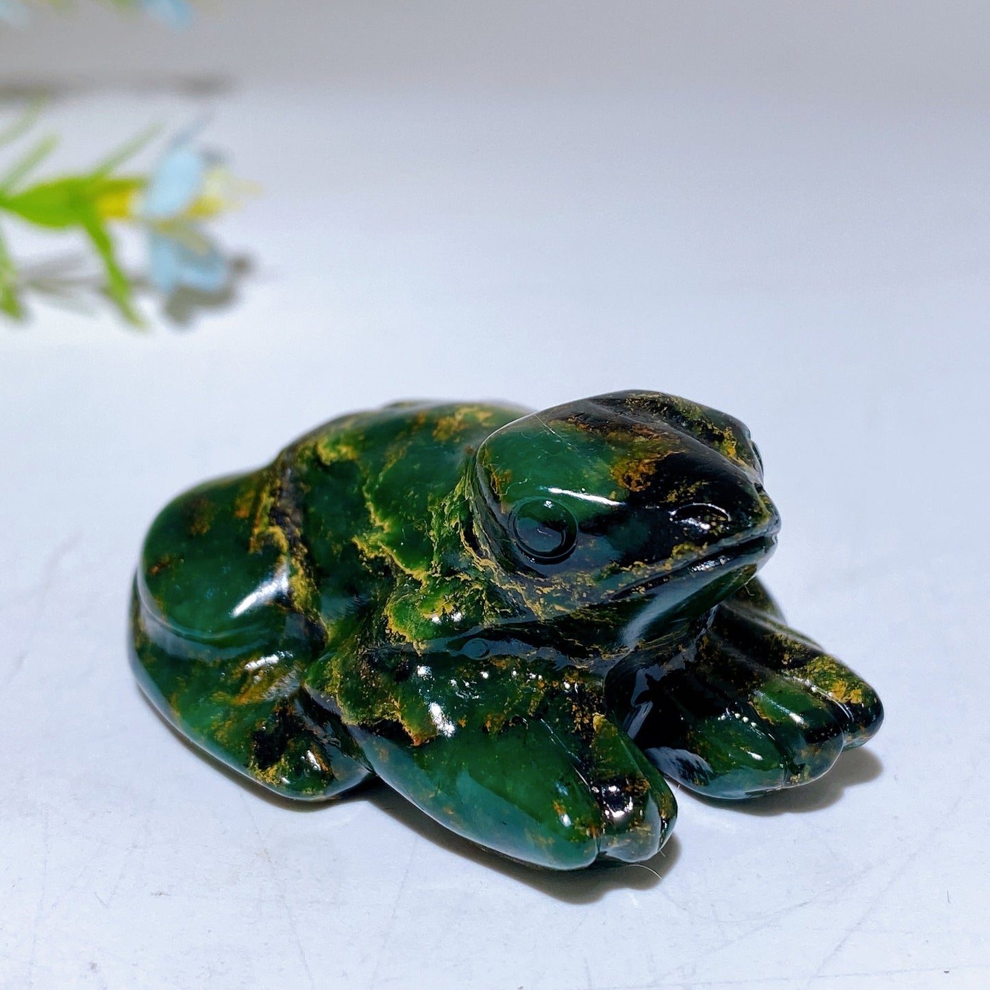 1.9"-3.7" Emerald Carving Crystal Healing Bulk Wholesale