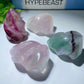 2.35" Fluorite Flame Carvings Bulk Wholesale