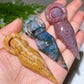 3.2" Crystal Goddess Carving Crystal Healing Bulk Wholesale
