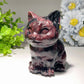 3.9" Mixed Crystal Cat Carvings Bulk Wholesale