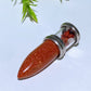 2.0" Crystal Bullet Shape Pendant Crystal Healing Bulk Wholesale