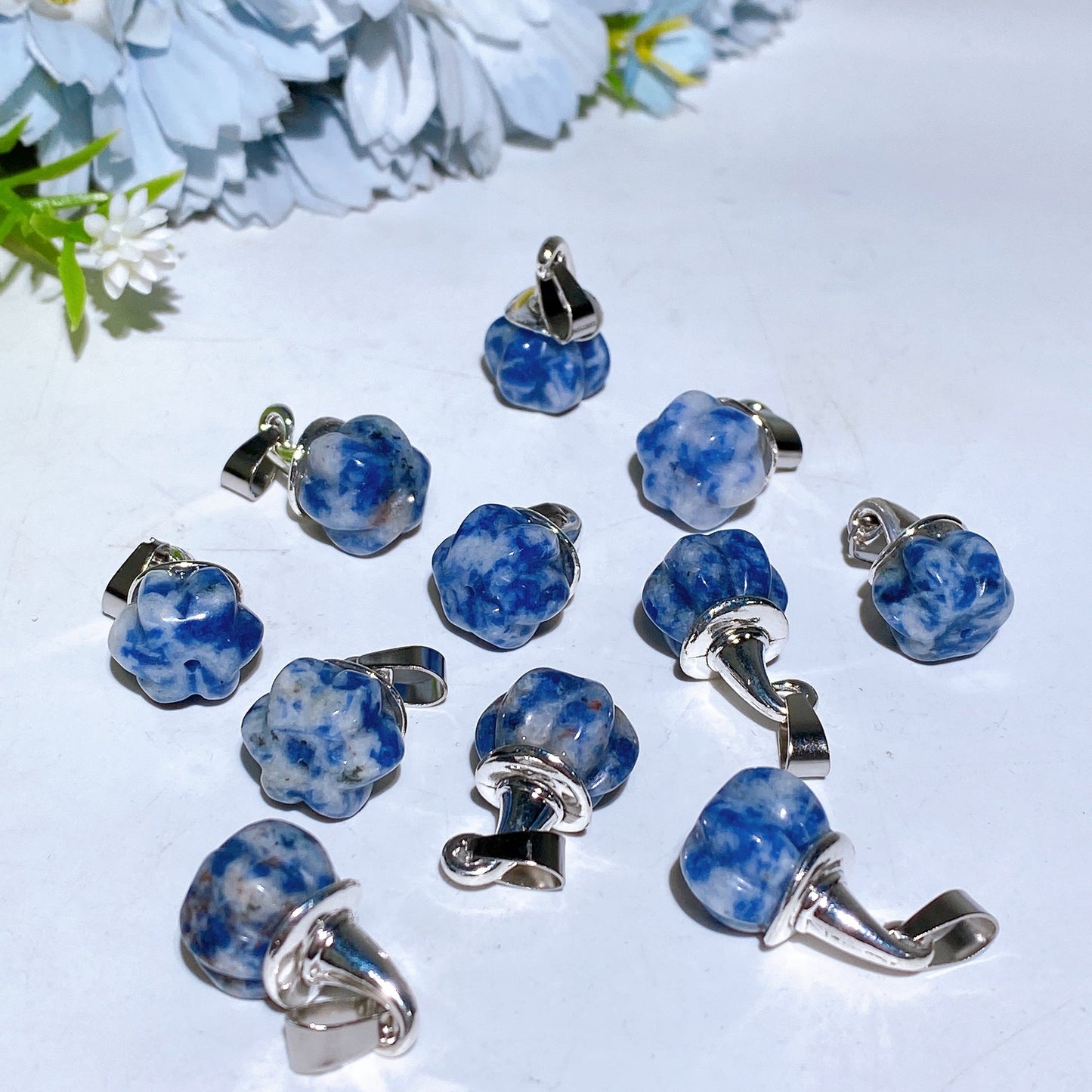 Crystal Pumpkin Pendant Crystal Healing Bulk Wholesale