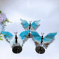 Sky Blue Butterfly Wings with Stand Crystal Healing Bulk Wholesale