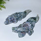 22cm Unique Moss Agate Crocodile Carving Crystal Healing Bulk Wholesale