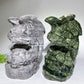 21cm Large Picasso Stone Serpentine Dragon Carving Crystal Healing Bulk Wholesale