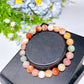 8mm Colorful Coral Jade Bracelet Crystal Healing Bulk Wholesale