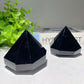 2.3" Black Obsidian Diamond Carvings Bulk Wholesale