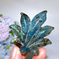2.3" Labradorite Maple Leaf Carving Crystal Healing Bulk Wholesale