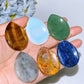 1.8" Crystal Water-drop Shape Worry Stone Crystal Healing Bulk Wholesale
