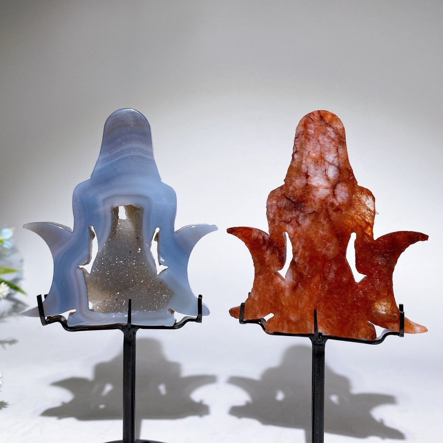 Crystal Goddess Carving with Stand Free Form Crystal Healing Bulk Wholesale