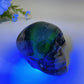 2.4"-3.5" Volcanic Agate UV Reactive Skull Carving Crystal Healing Bulk Wholesale