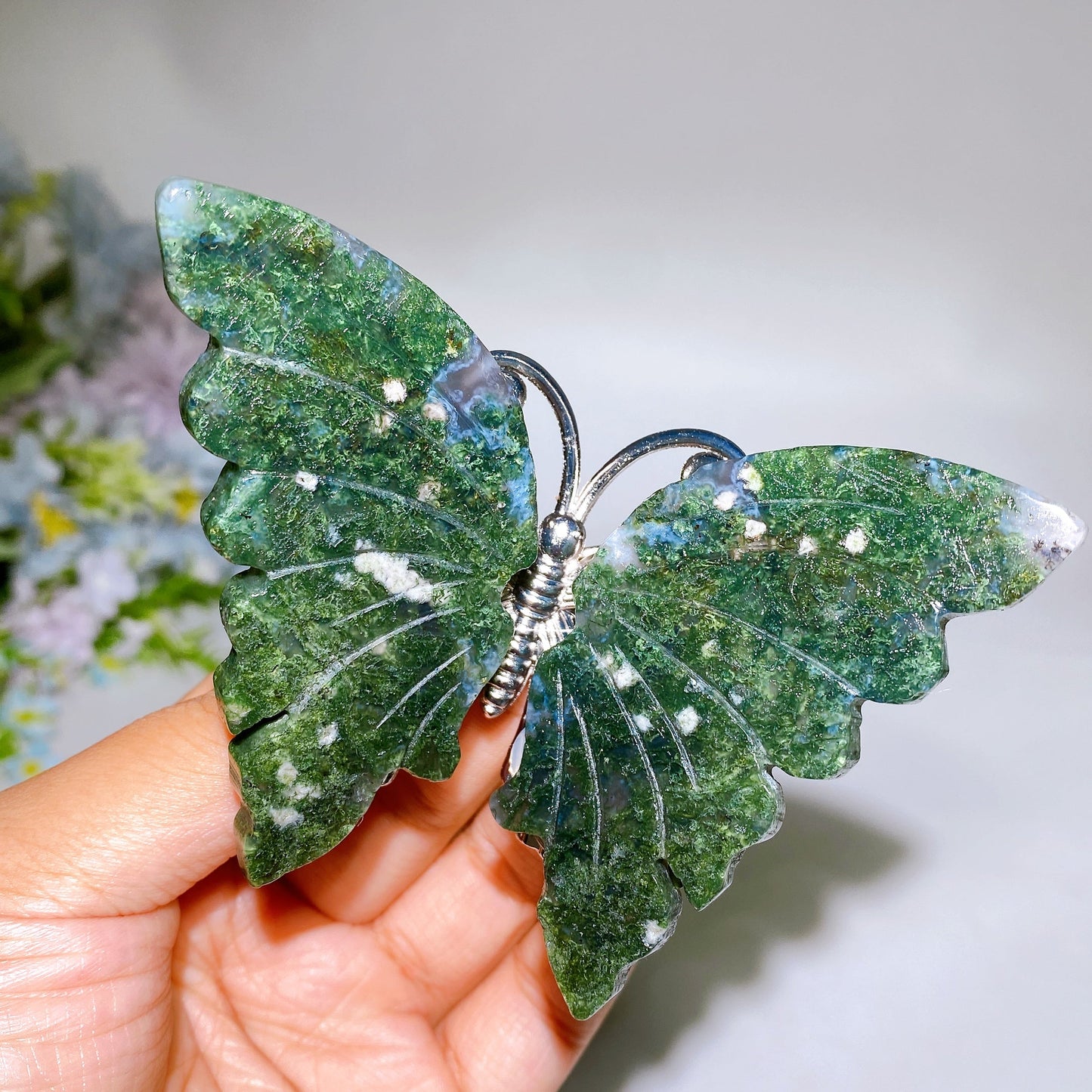 3.5"-4.0" Crystal Butterfly Carving Crystal Healing Bulk Wholesale