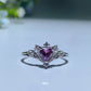 White Cooper Alexanderite Ring Crystal Healing Bulk Wholesale