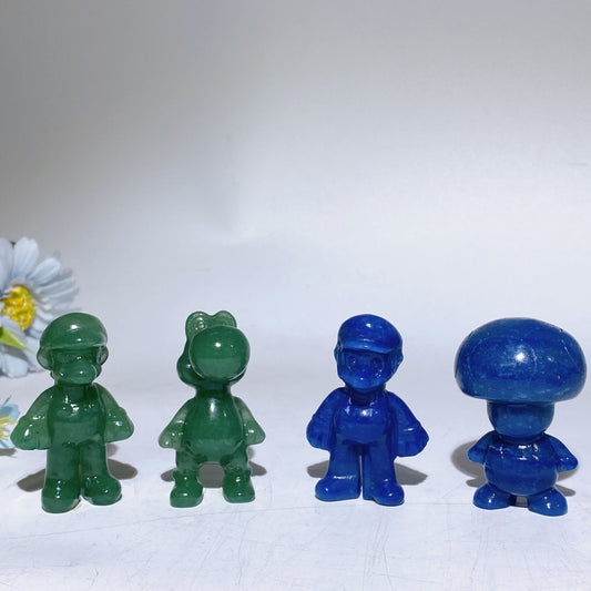 2.0"-2.4" Crystal Pokemon Carving Crystal Healing Bulk Wholesale