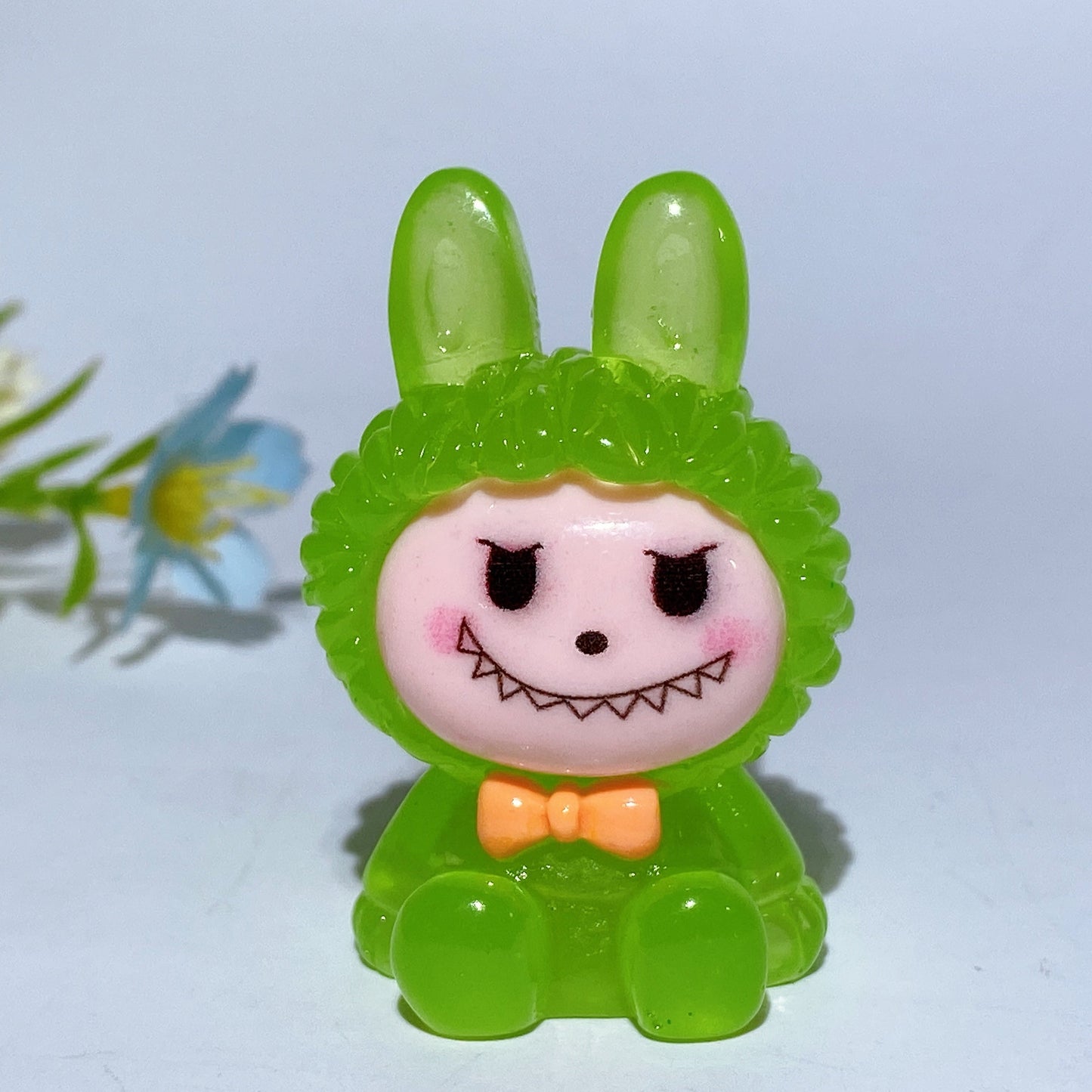 1.8" Luminous Labubu Carving Crystal Healing Bulk Wholesale