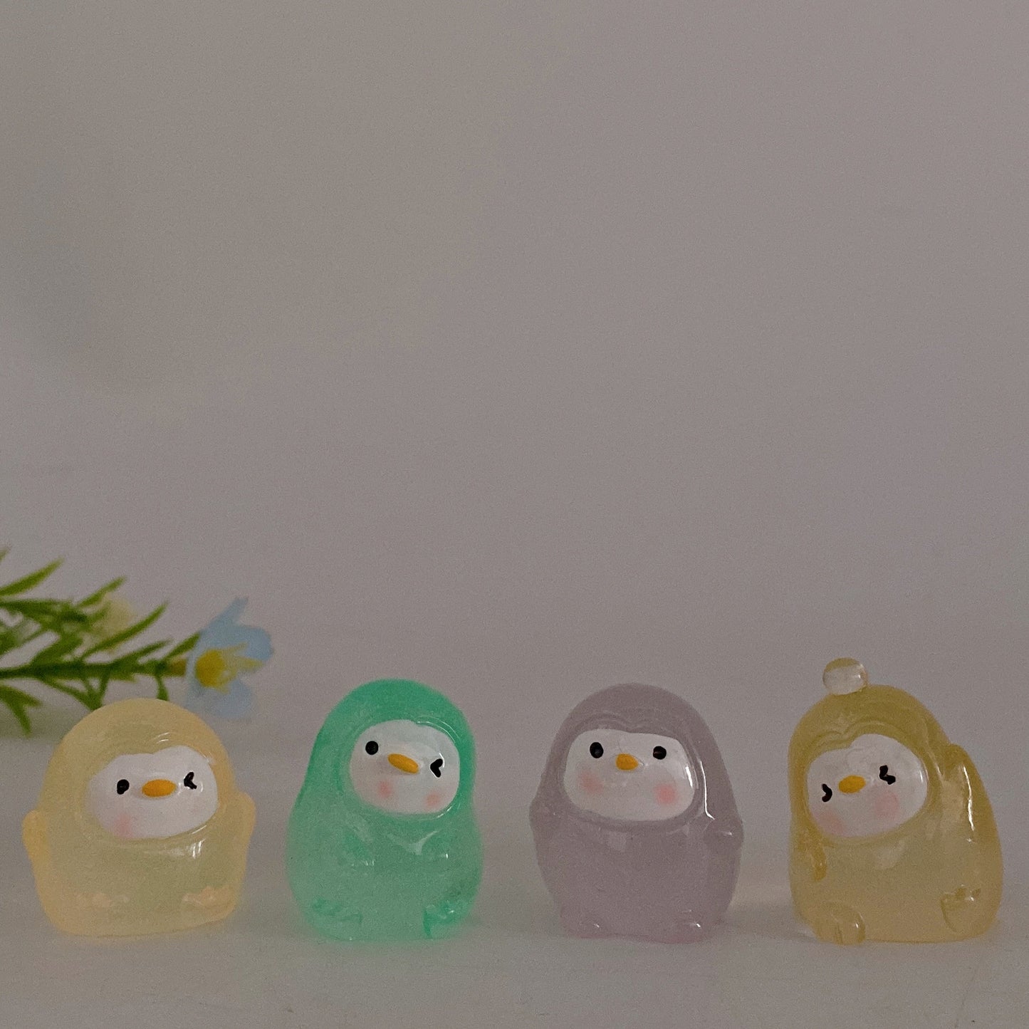 1.1" Luminous Penguin Carving Crystal Healing Bulk Wholesale