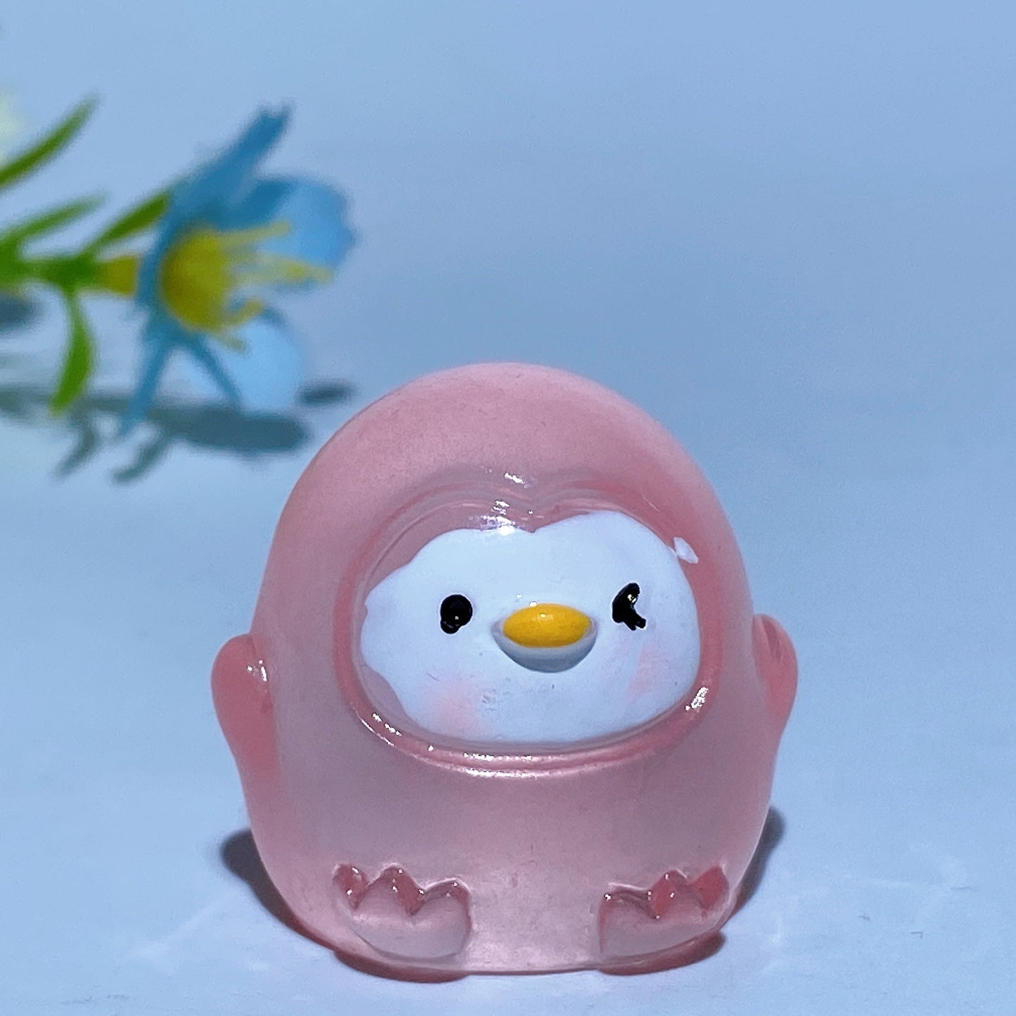 1.1" Luminous Penguin Carving Crystal Healing Bulk Wholesale