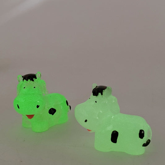 1.1" Luminous Cow Carving Crystal Healing Bulk Wholesale