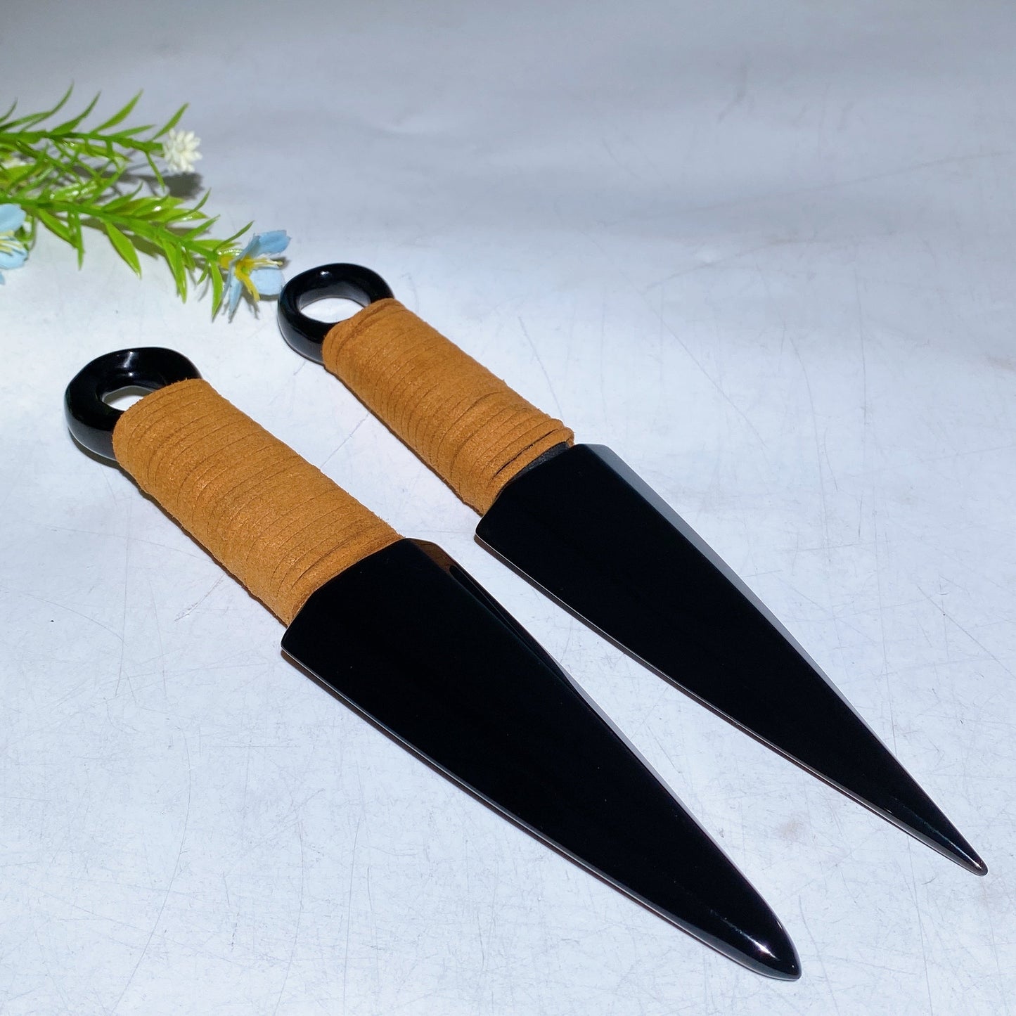 Black Obsidian Dagger Carving Crystal Healing Bulk Wholesale