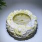 20cm Serpentine Treasure Bowl with Dragon Decor Carving Crystal Healing Bulk Wholesale