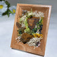 Crystal Scenery in Wooden Photo Frame with Scent Crystal Healing Bulk Wholesale
