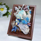 Crystal Scenery in Wooden Photo Frame with Scent Crystal Healing Bulk Wholesale